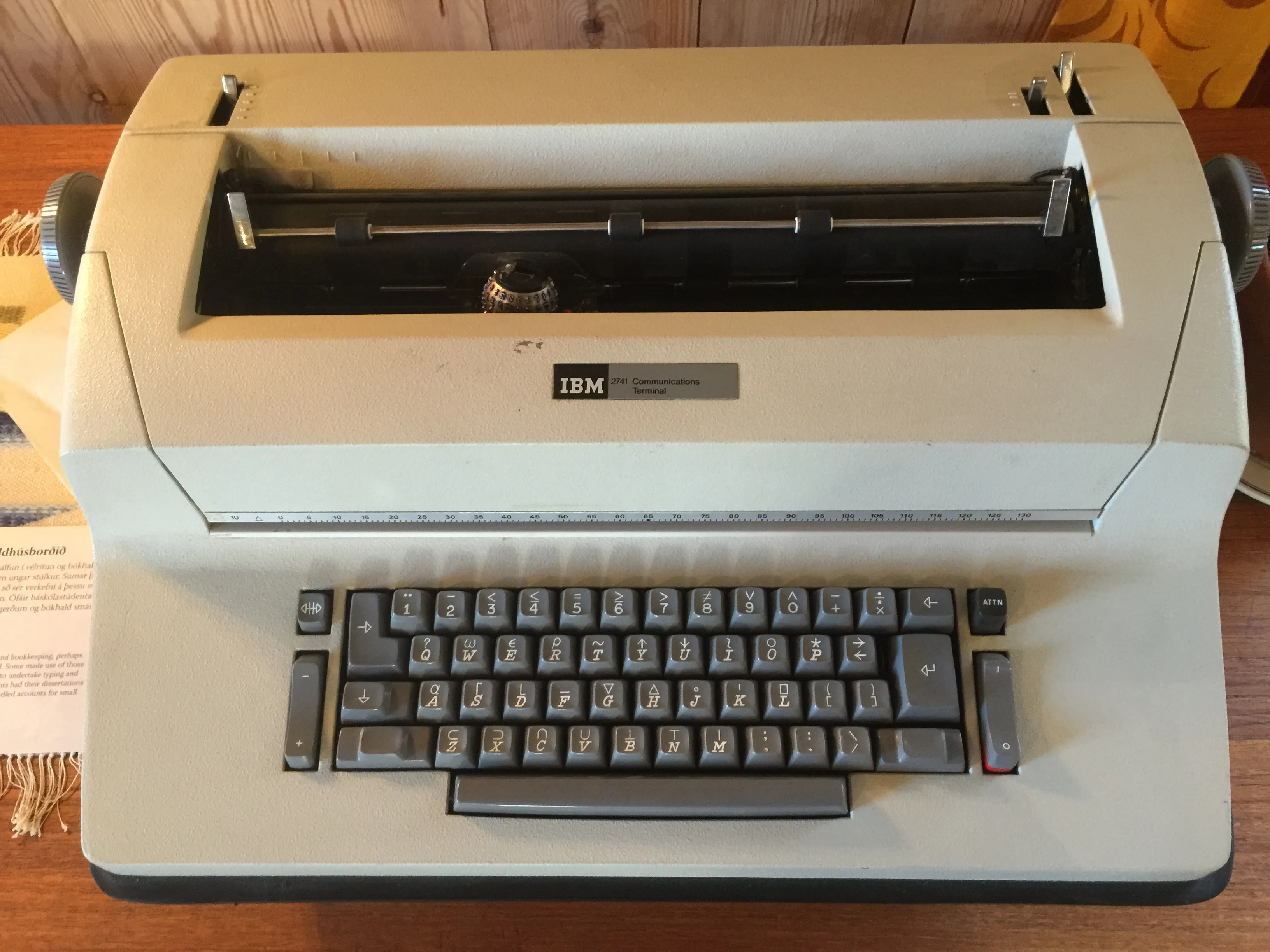 IBM 2741 Communications Terminal